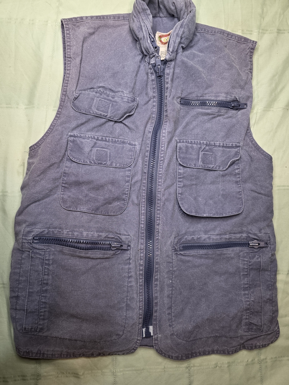 Vintage Banana Republic Safari & Travel Vest Multi-Pocket Utility Gorpcore Small